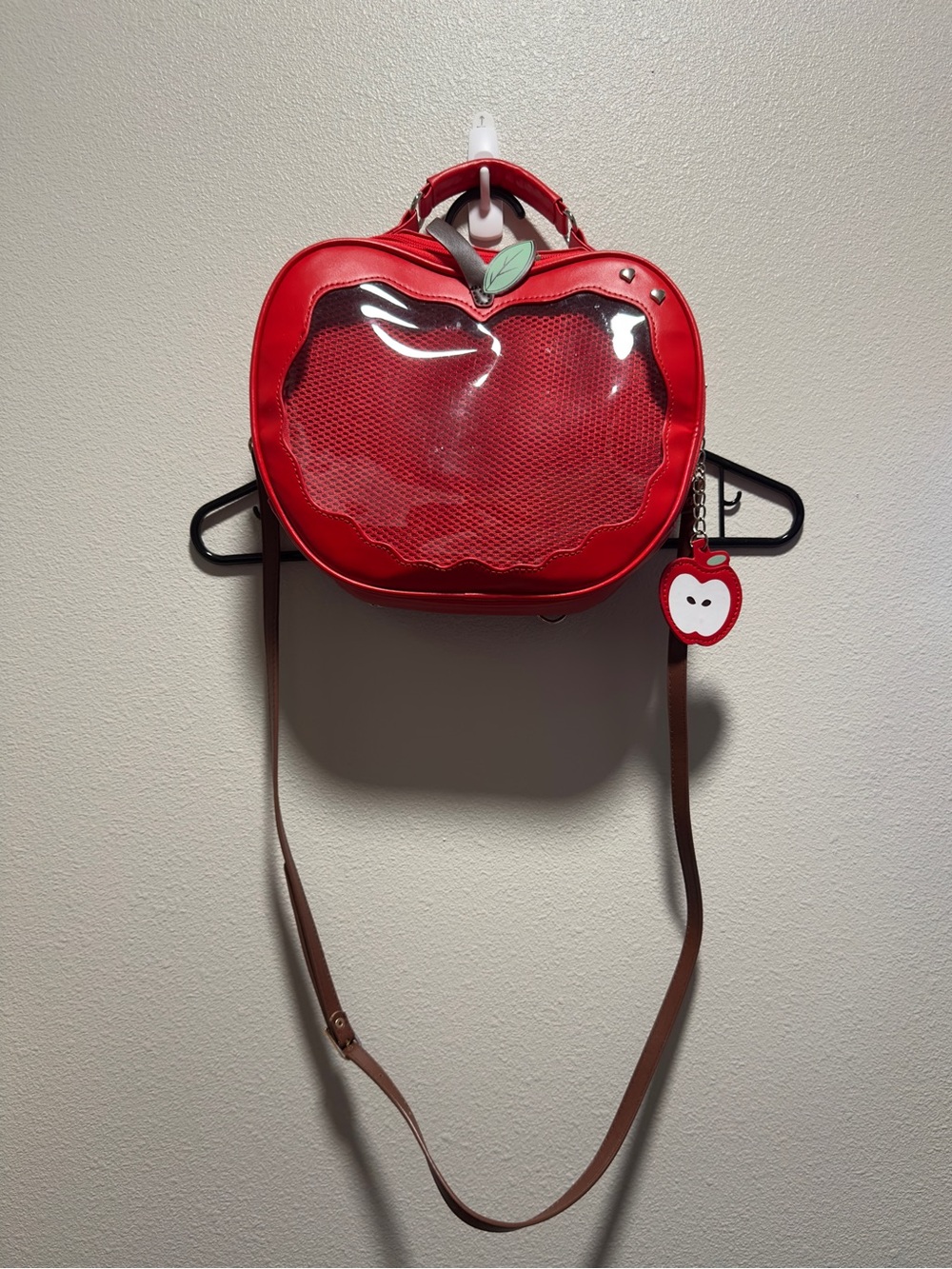 Apple Crossbody Ita Bag (Red)